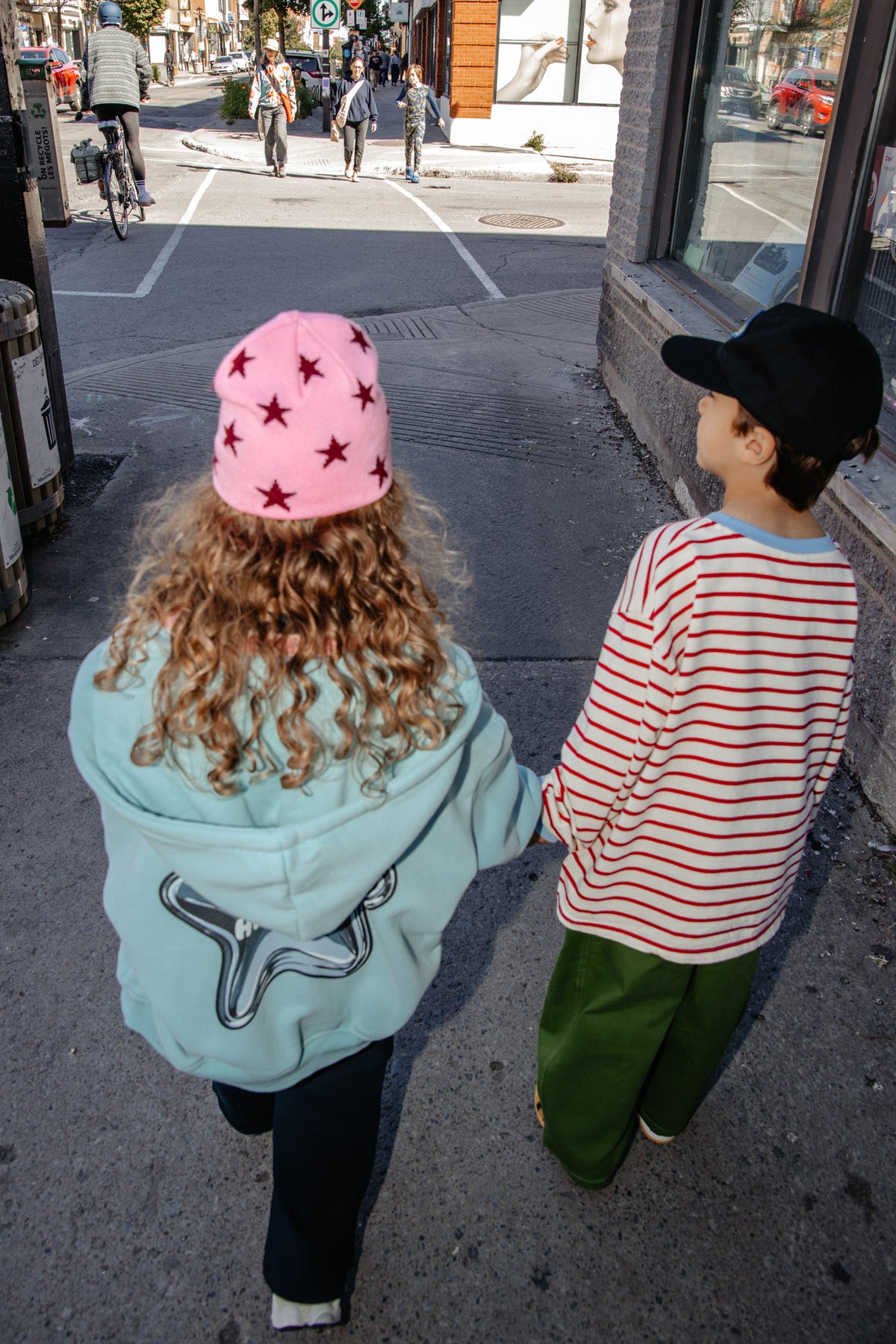 Pink U-R-A STAR beanie