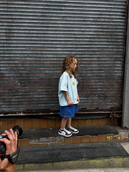 Blue HH cargo shorts