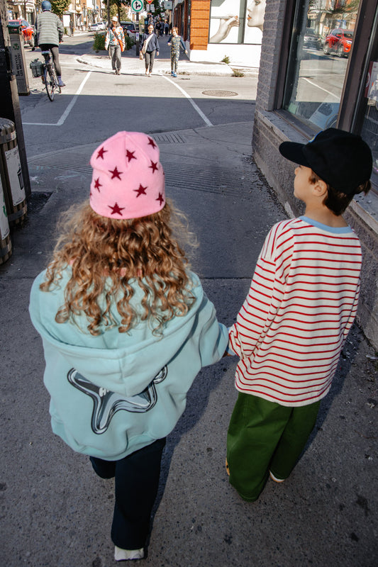 Pink U-R-A STAR beanie