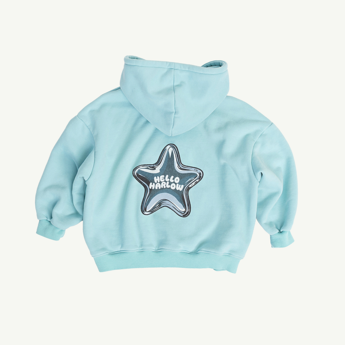 U-R-A STAR zipper hoodie