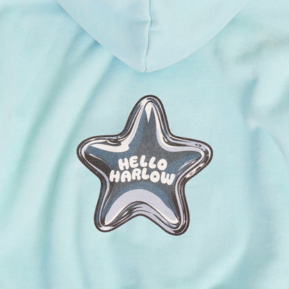 U-R-A STAR zipper hoodie